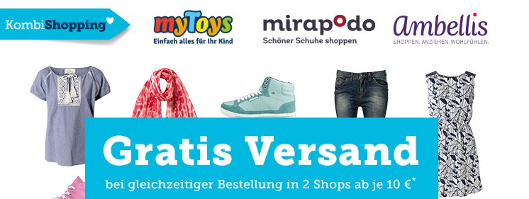 myToys Gratis Versand