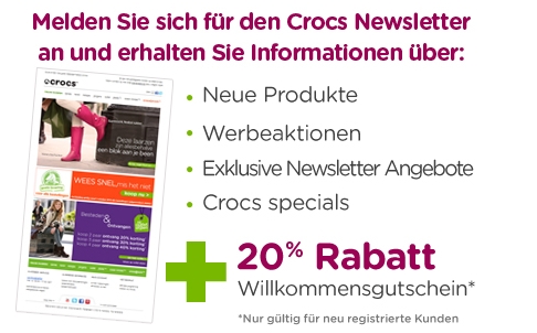 Crocs Newsletter